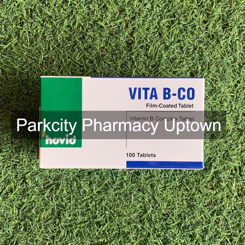 Hovid Vita B-Co (Vitamin B Complex) Tablet 100s (Nerve Numbness, Pain ...