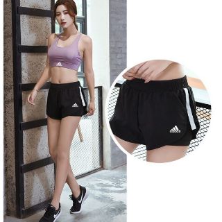 adidas sports bra and shorts set