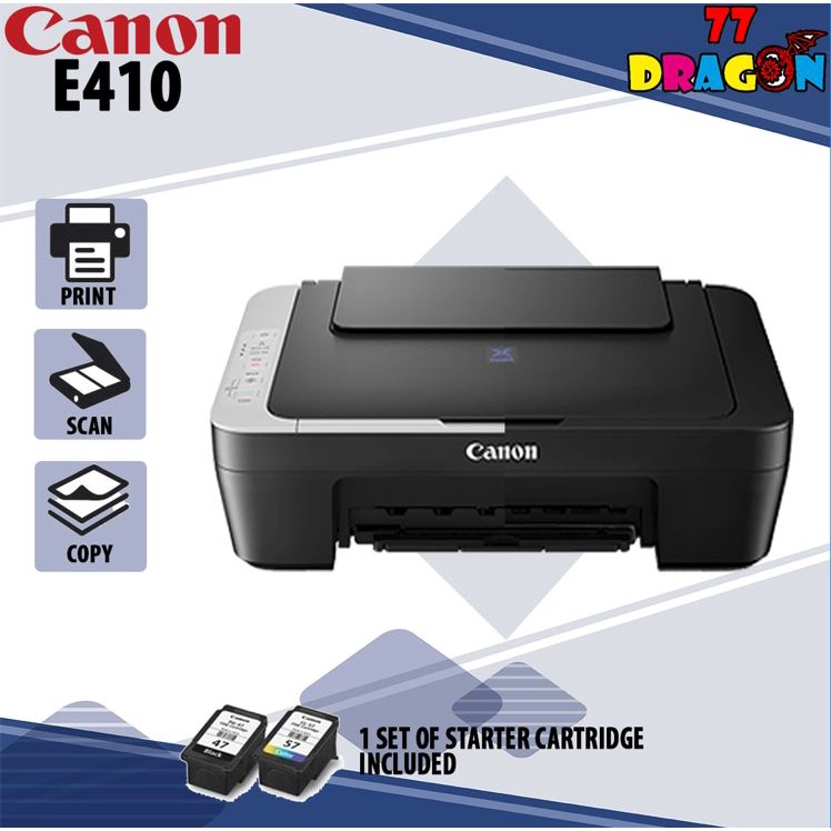 Canon Pixma E410 3 IN 1 Inkjet Multifunction Printe…
