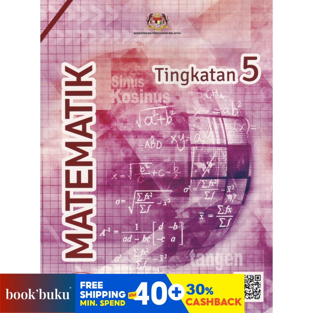 Pelangi Buku Teks Matematik Tingkatan 5 Kssm 9789672907930 Shopee Malaysia