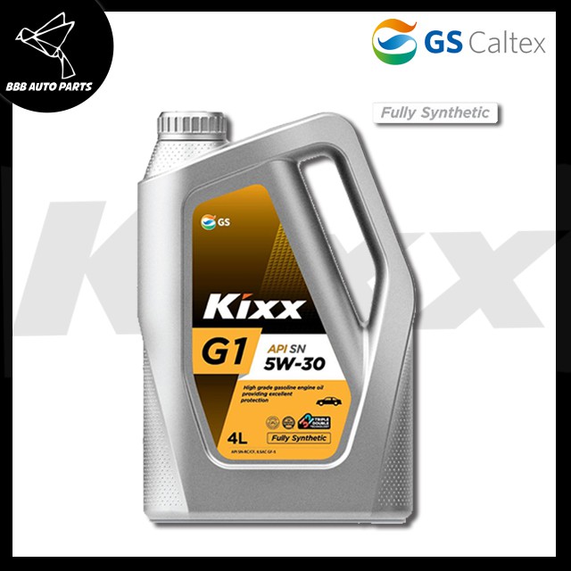 Kixx G1 5W30 API SM FULLY SYNTHETIC ENGINE OIL Shopee Malaysia