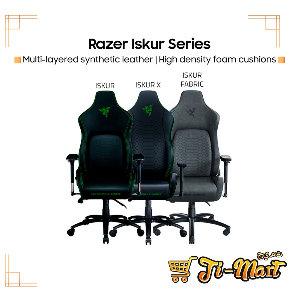 [Original Razer] Razer Iskur Fabric / Iskur / Iskur X Gaming Chair