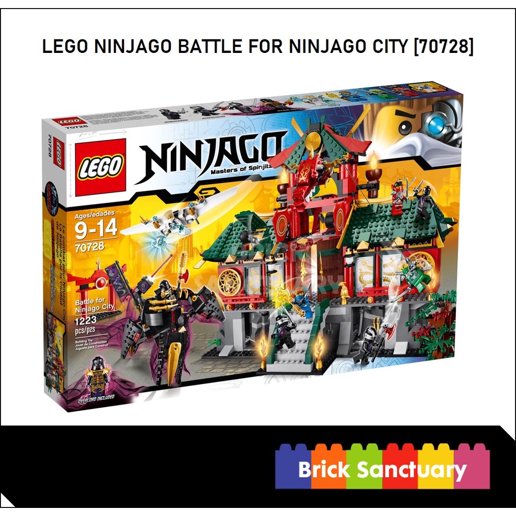 Battle for ninjago city 70728. LEGO Ninjago 70728 битва за Ниндзяго Сити. Лего набор номер 70728.