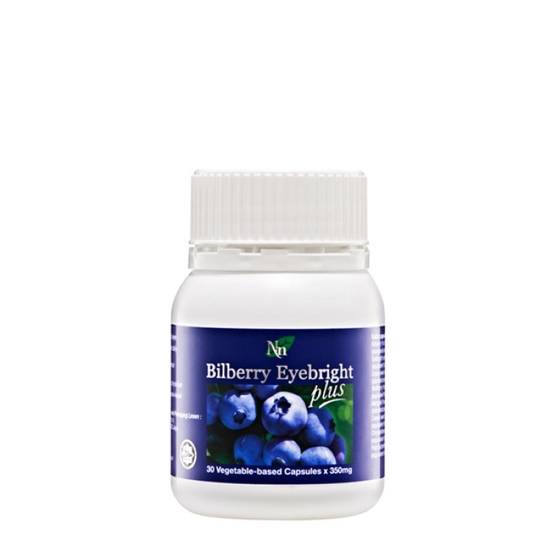 Nn Bilberry Eyebright Plus (30 Vegetable Capsules) Shopee Malaysia