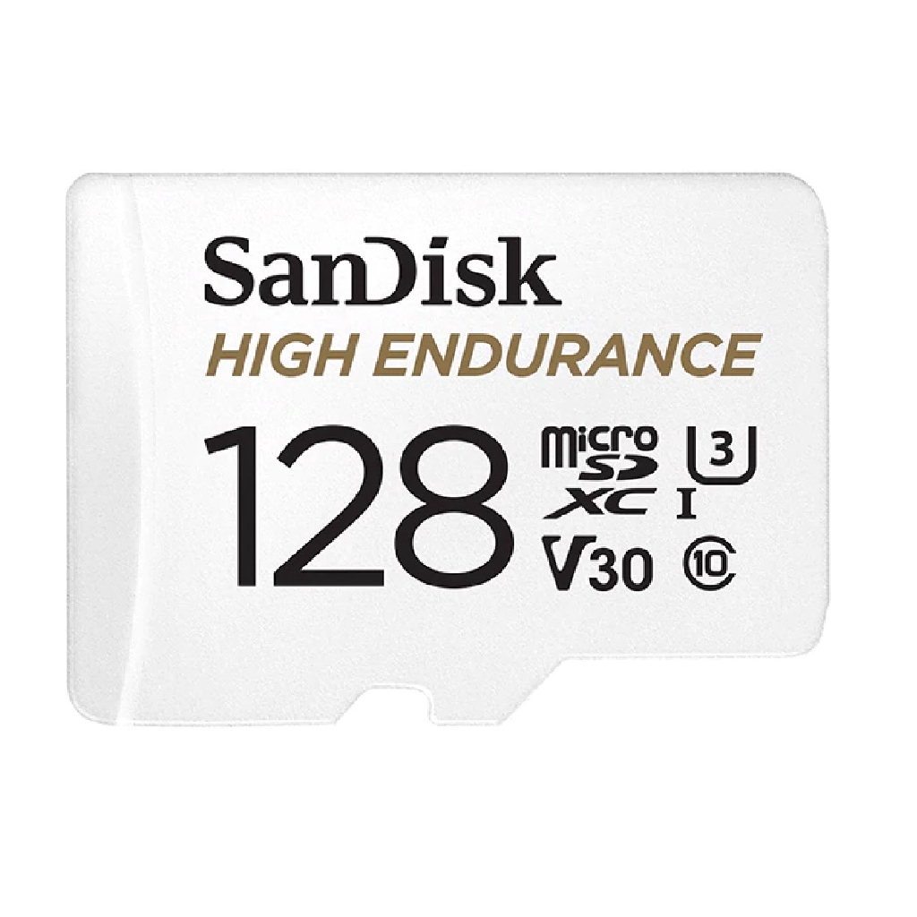 Sandisk 32GB/64GB/128GB High Endurance Video Monitoring MicroSDHC/SDXC Card