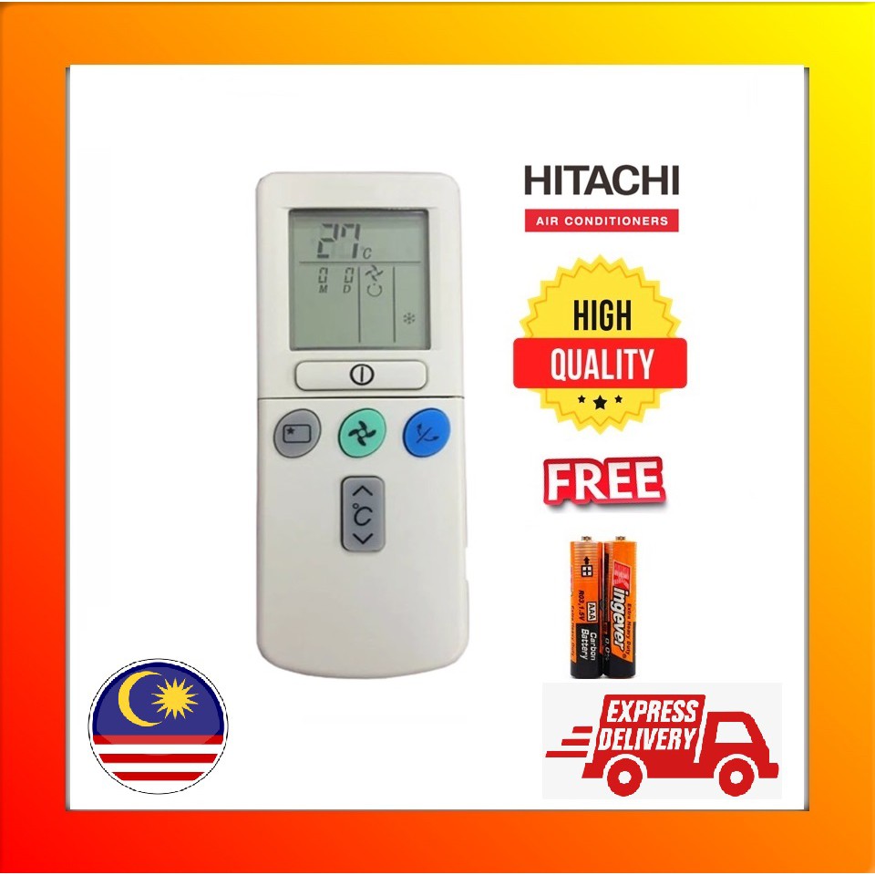 Hitachi Aircond Remote Control RAR2A1 RAR52P1 52P2 RAR2SP1 RAR3U4