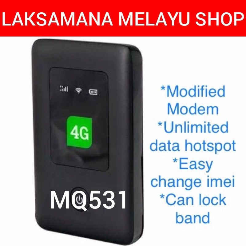Modem MQ531 Pocket wifi router mod ttl hotspot & change imei Shopee
