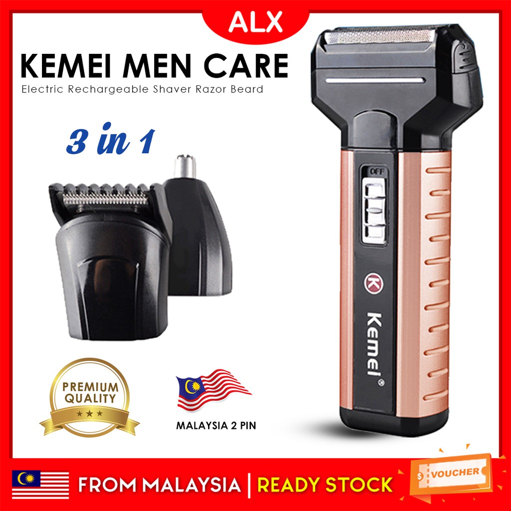 kemei hair clipper shopee