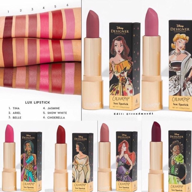 designer disney colourpop