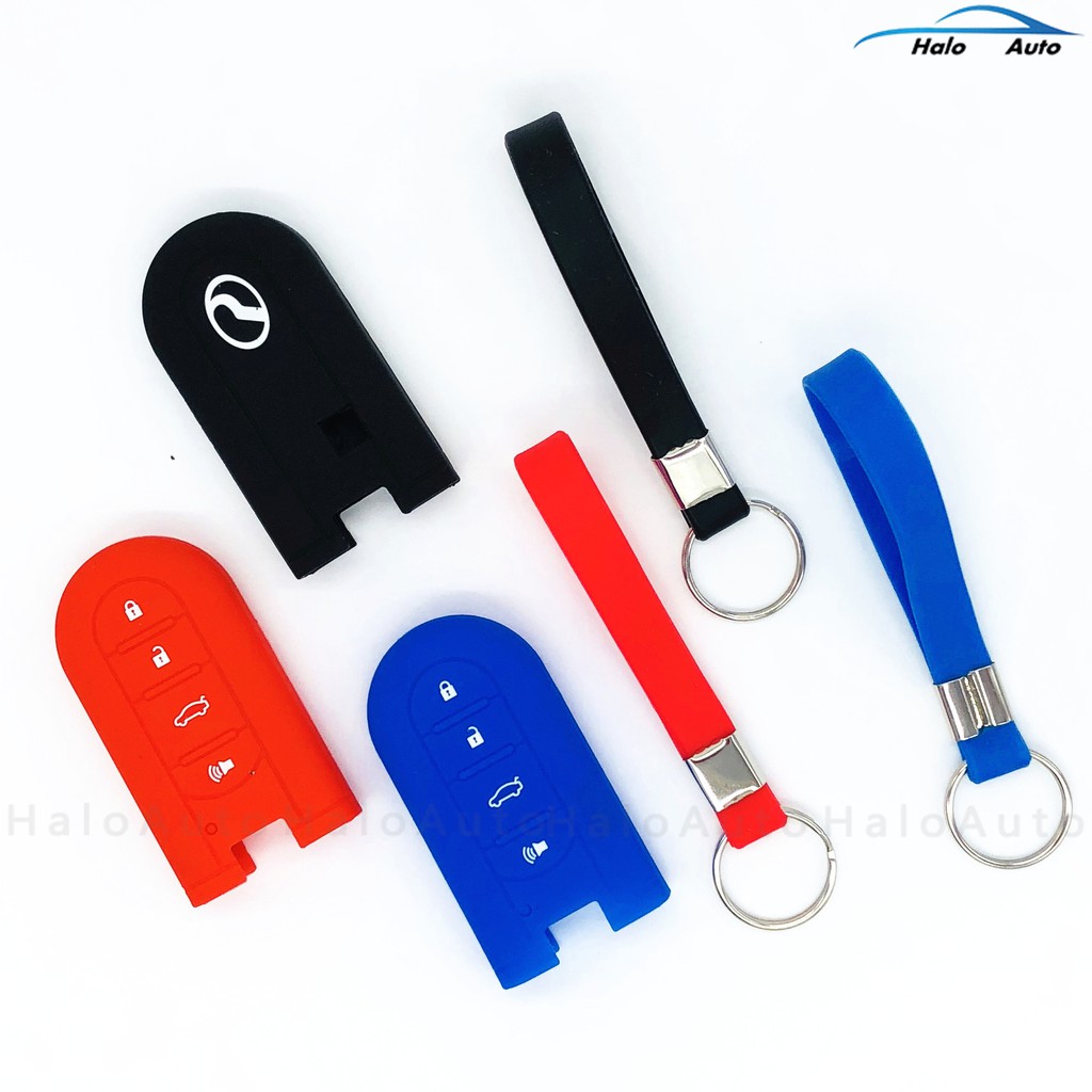 Silicone Key Cover Perodua Bezza / All-New MYVI Keyless 