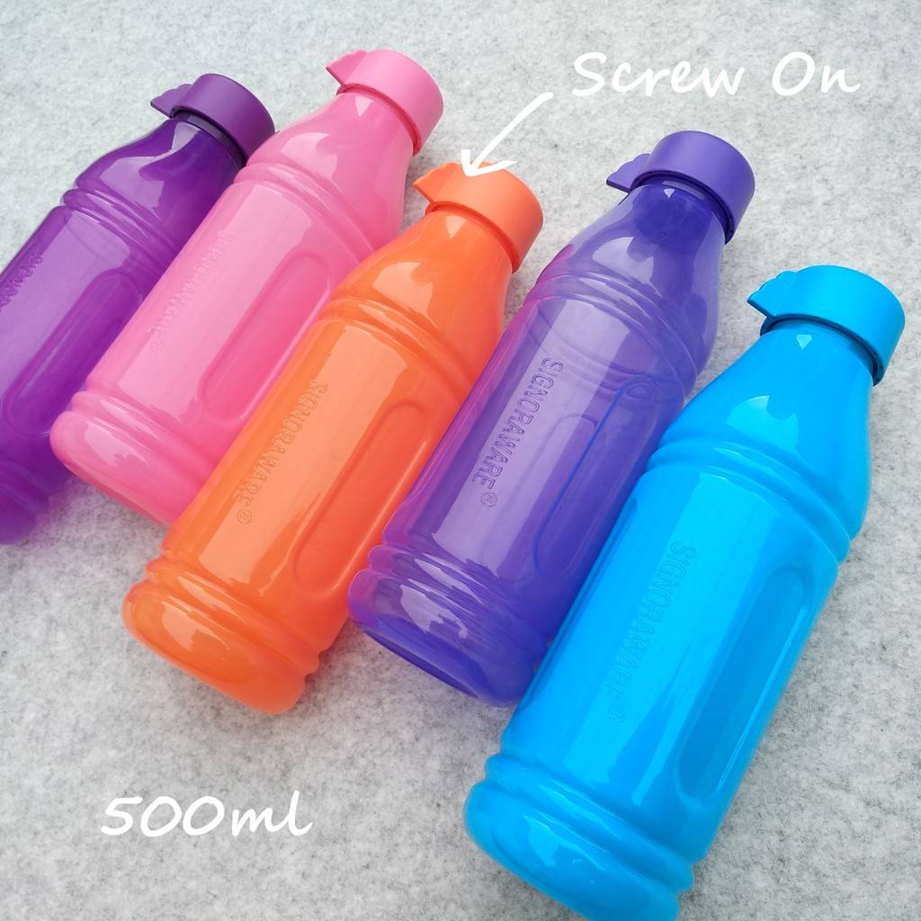 SIGNORAWARE 500ml Triangle Aqua Drinking Water Bottle Tumbler BPA free
