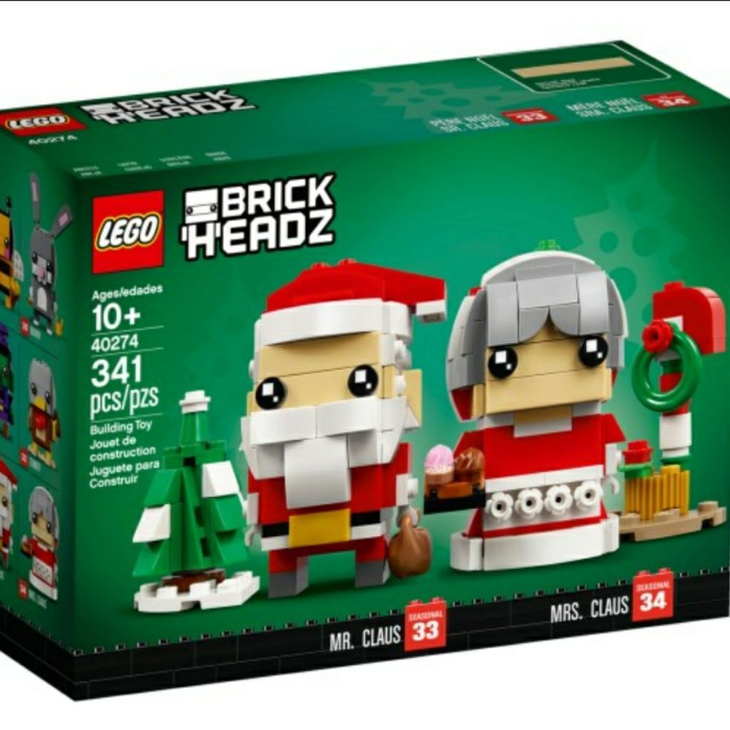 mr and mrs claus lego