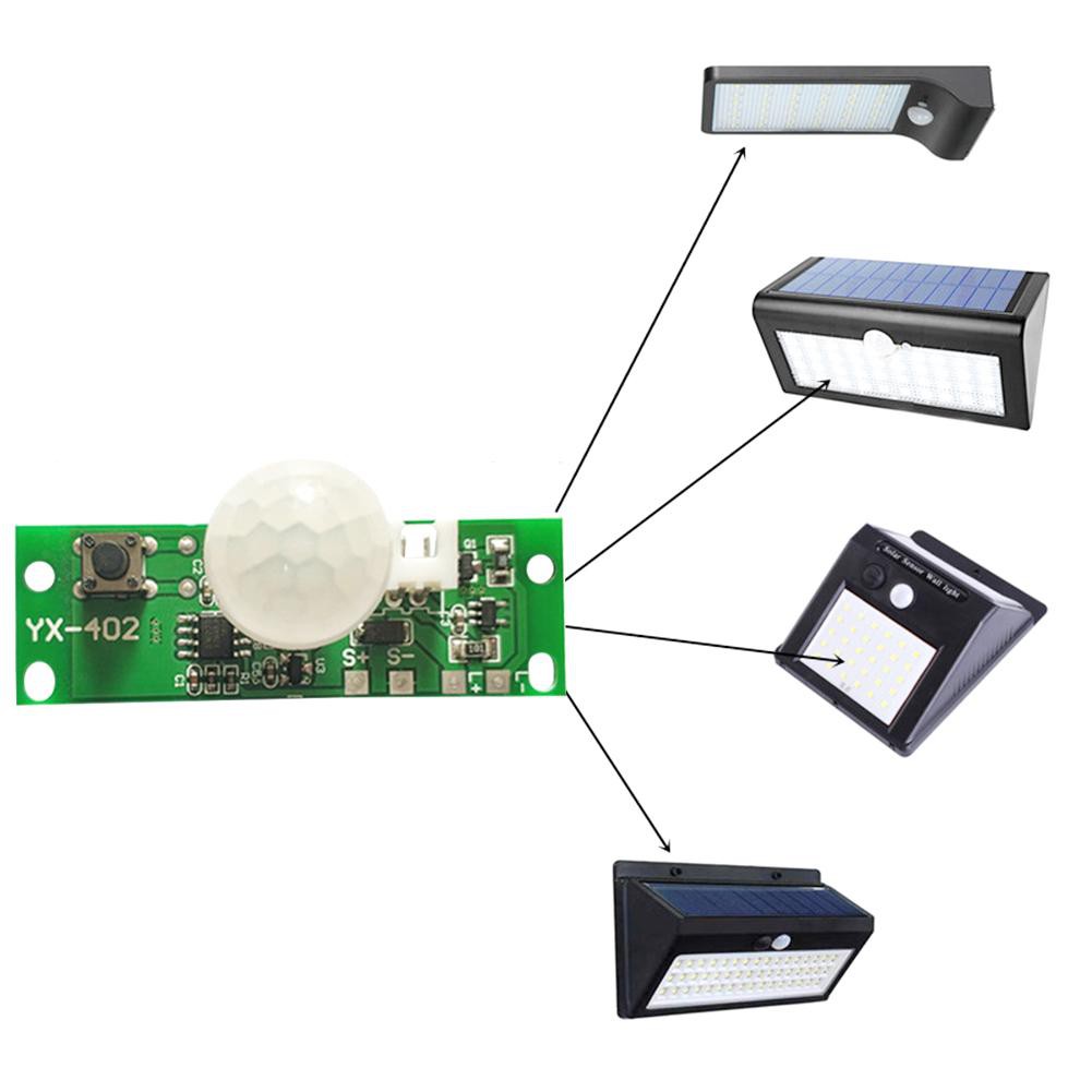 3.7V Solar Lamp Circuit Board Control Sensor Night Light Controller Module L/&6
