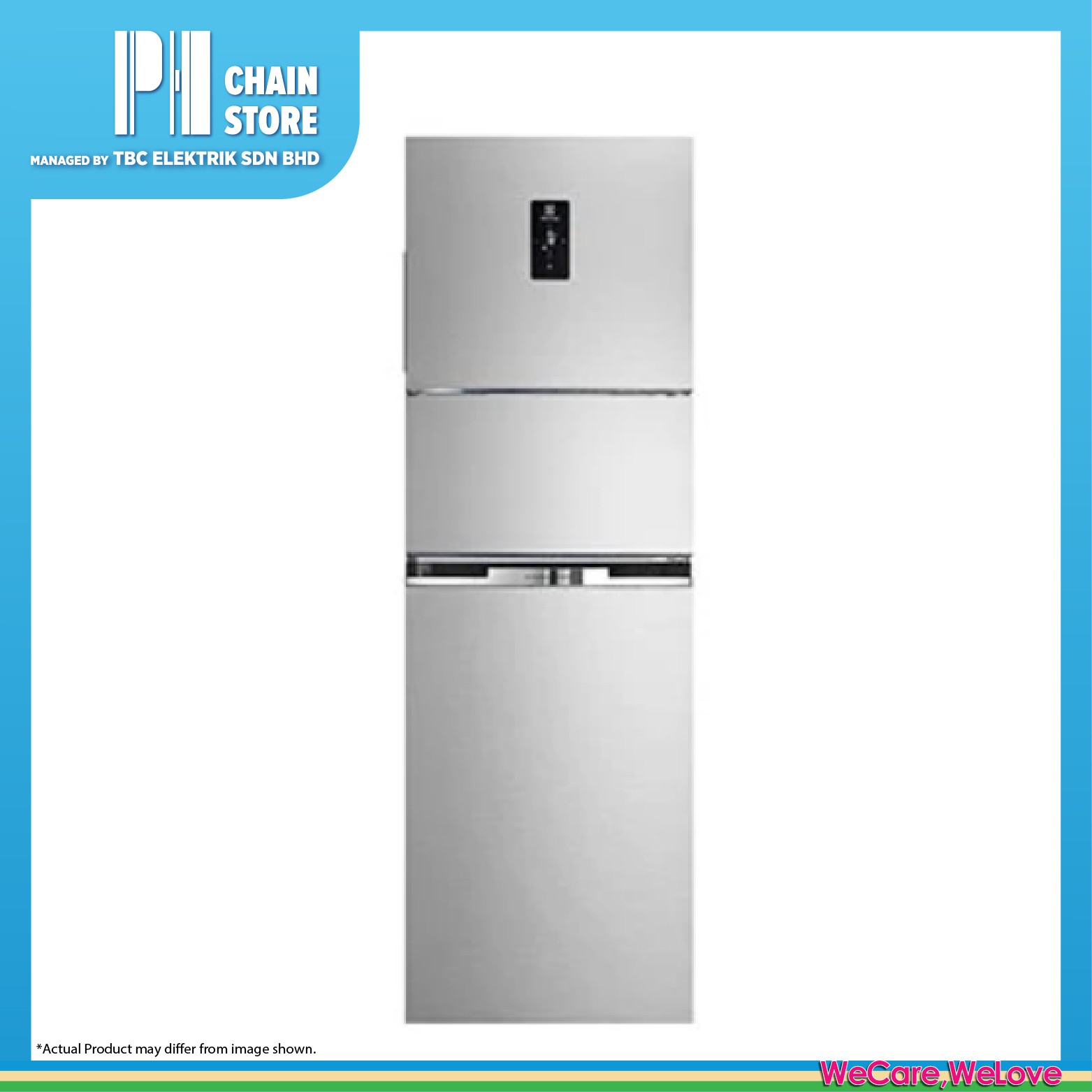 Electrolux Eme3700h A 363l Nutrifresh Inverter Top Mount Multi Door Fridge Refrigerator Courier Service Shopee Malaysia