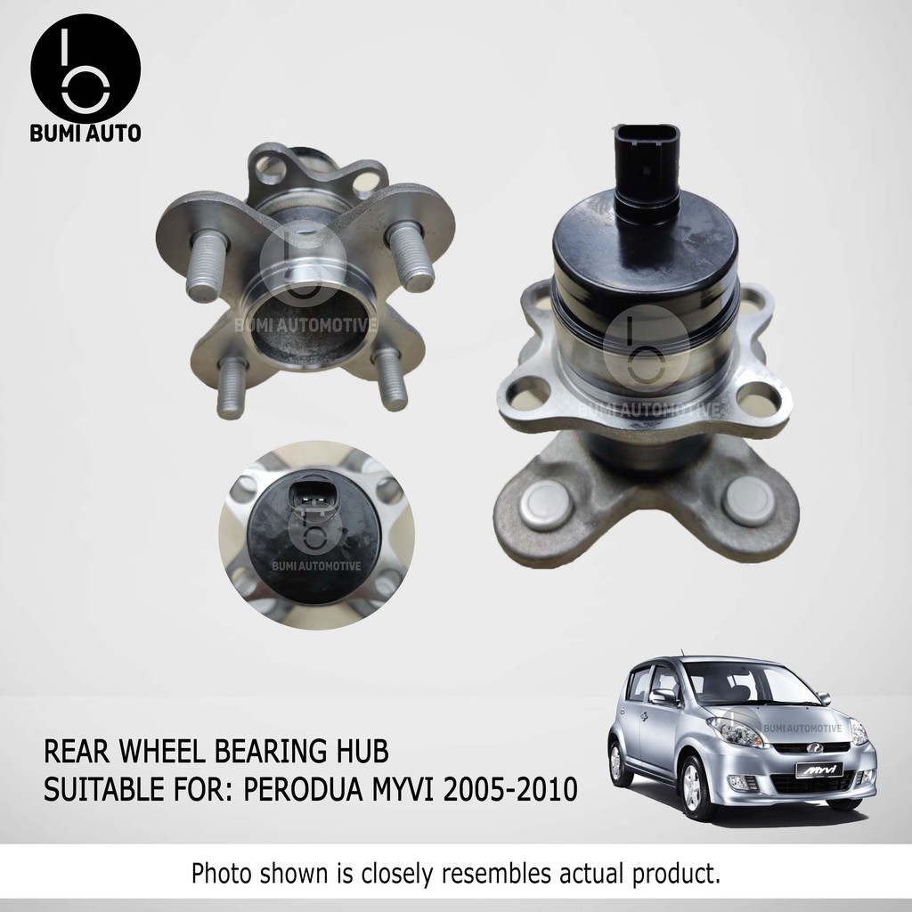 Perodua Myvi 1st Gen 2005 2010 Rear Wheel Bearing Hub 1pc 1biji Shopee Malaysia