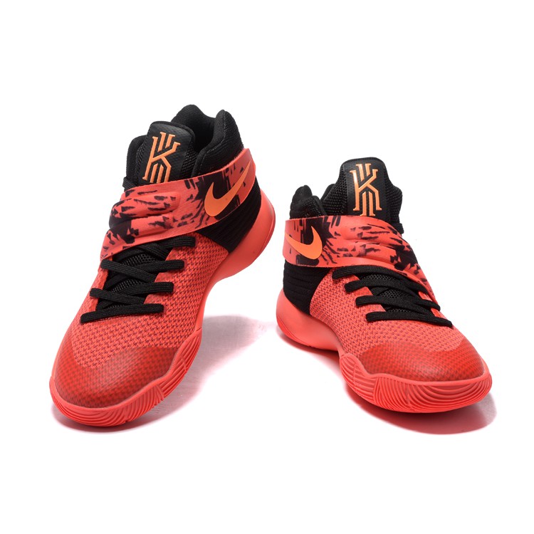 orange kyrie shoes