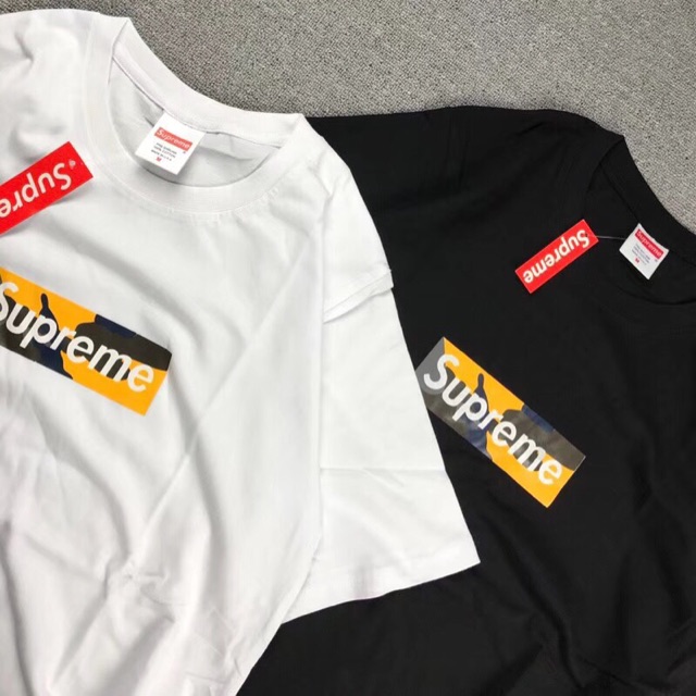 Authentic Supreme Brooklyn Camo Box Logo Tee | Shopee Malaysia