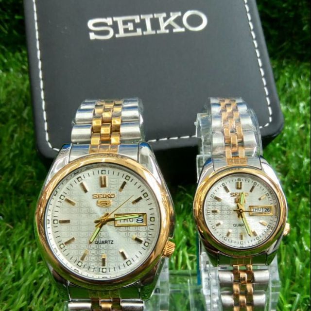 seiko 5 automatic couple watch