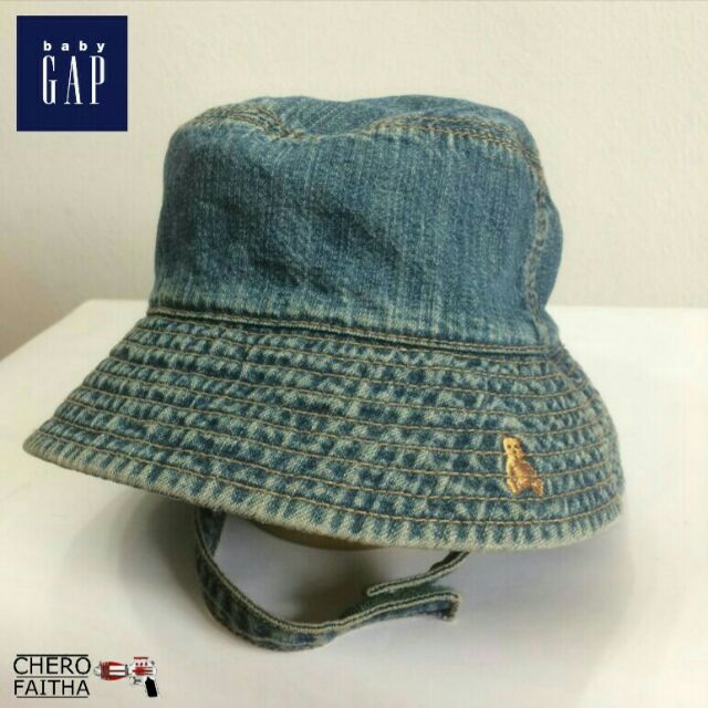 gap denim bucket hat