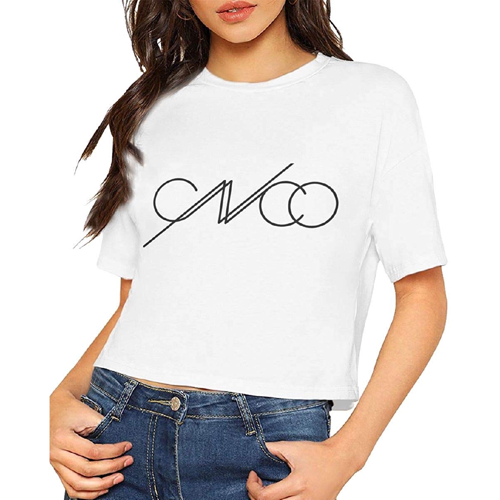 Customized Womens Cnco Logo Short T-Shirts Printed Crop Top White Unisex  Men Women T Shirt | Shopee Malaysia