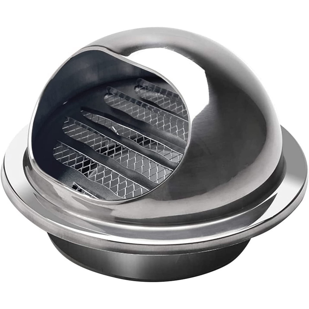 Hon&Guan 4/5/6/8/10/12 inch Round Air Vent Duct Grill Extractor Fan