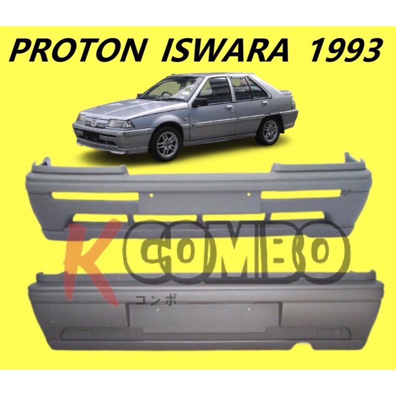 PROTON ISWARA SEDAN 1993 FRONT REAR BUMPER / DEPAN BELAKANG BUMPER