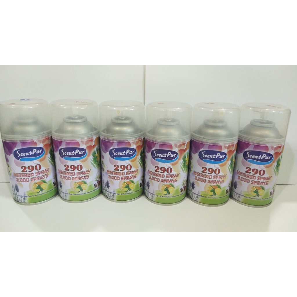 PEWANGI BILIK 290 /AIR FRESHENER REFILL SHORT CAN/AUTOMATIC SPRAY AIR FRESHENER/METER SPRAY
