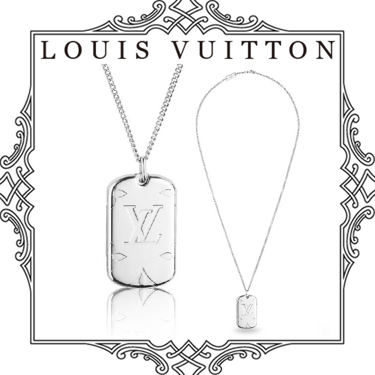 LV MONOGRAM LOCKET NECKLACE not box Shopee Malaysia