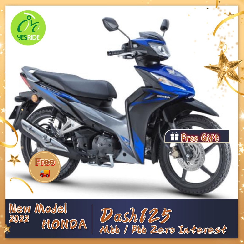 HONDA DASH 125 2D (intenchen) New Model 2022-MOTORCYCLE ...