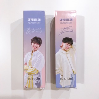 The Saem X Seventeen Aqua Bling Mist Shopee Malaysia