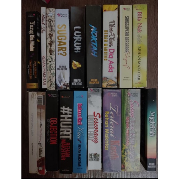 Novel melayu?? Koleksi Rehan Makhtar