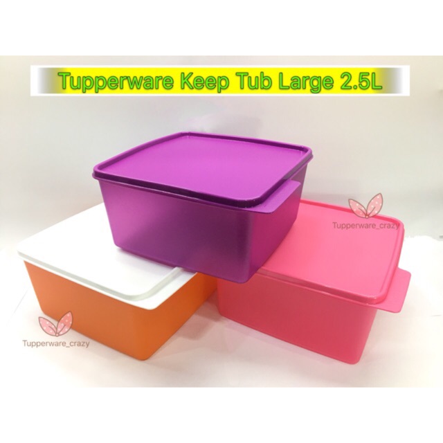 large tupperware tubs