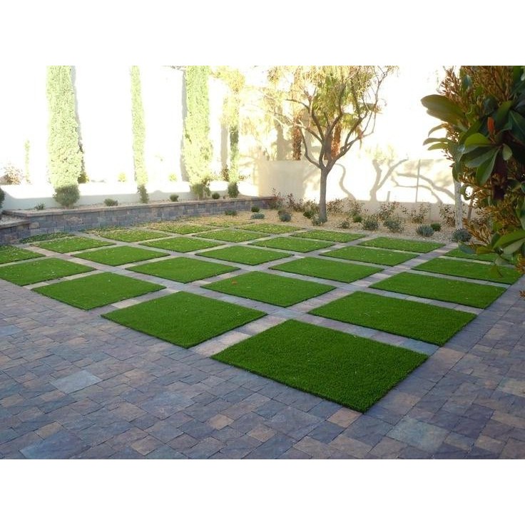 MIX COLOR ARTIFICIAL GRASS FAKE SYNTHETIC RUMPUT TIRUAN KARPET