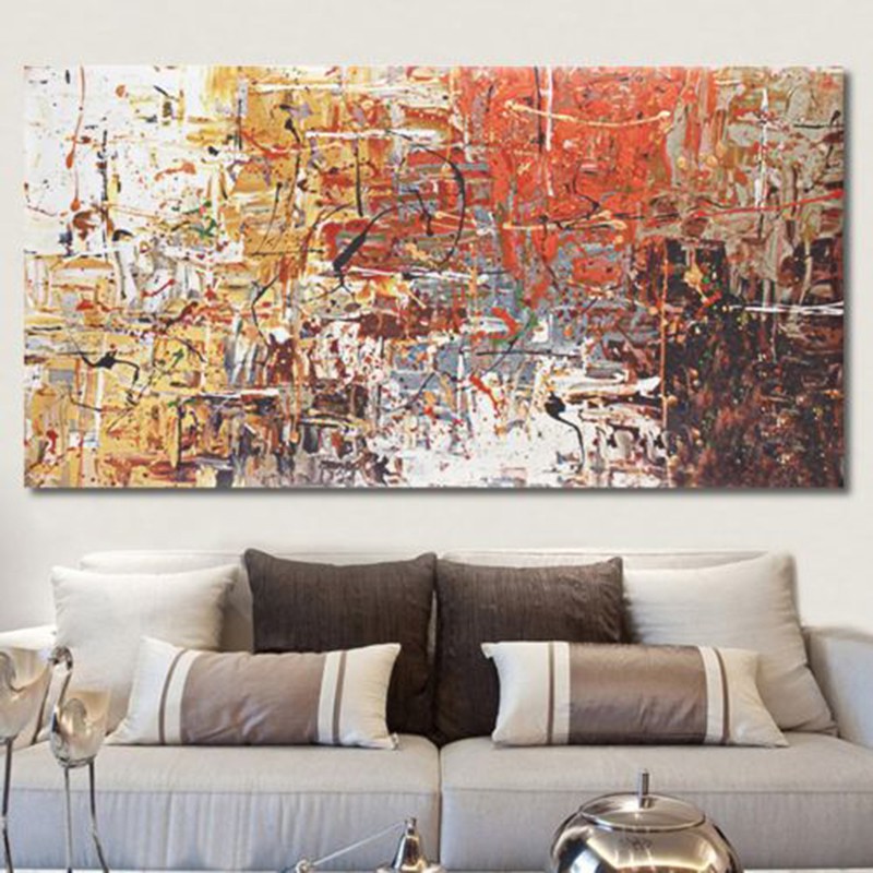 Posters Prints Modern Large Unframed Picture Abstract Canvas Wall Art Oil Painting Home Decor Home Garden Gefradis Fr
