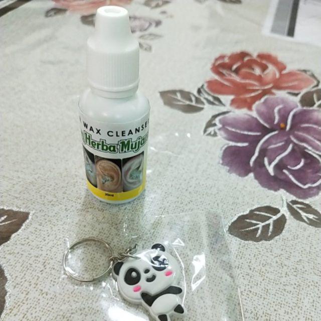 Original Ear Wax Cleanser Ubat Cuci Telinga Daun Herba 