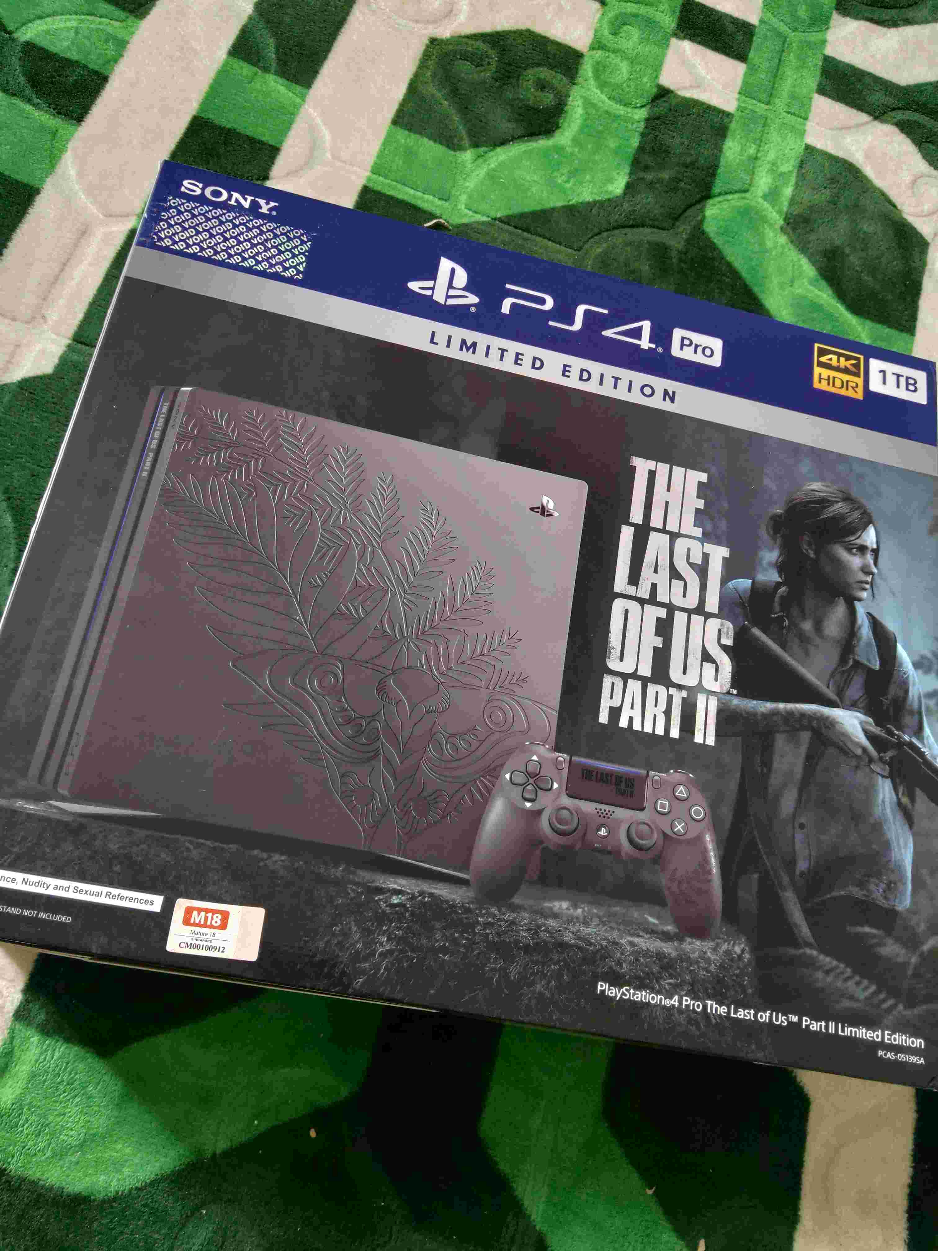 ps4 pro tlou2 edition