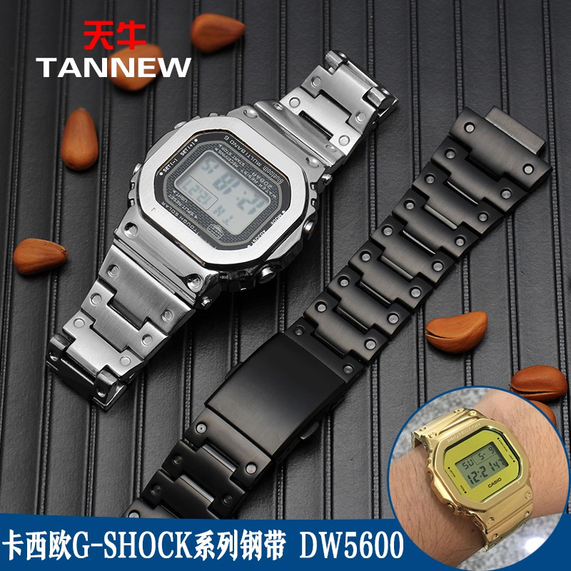casio stainless steel strap
