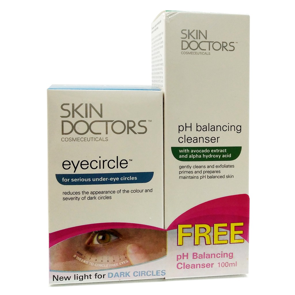Skin Doctors Eyecircle (15ml) [Free pH Balancing Cleanser] Shopee