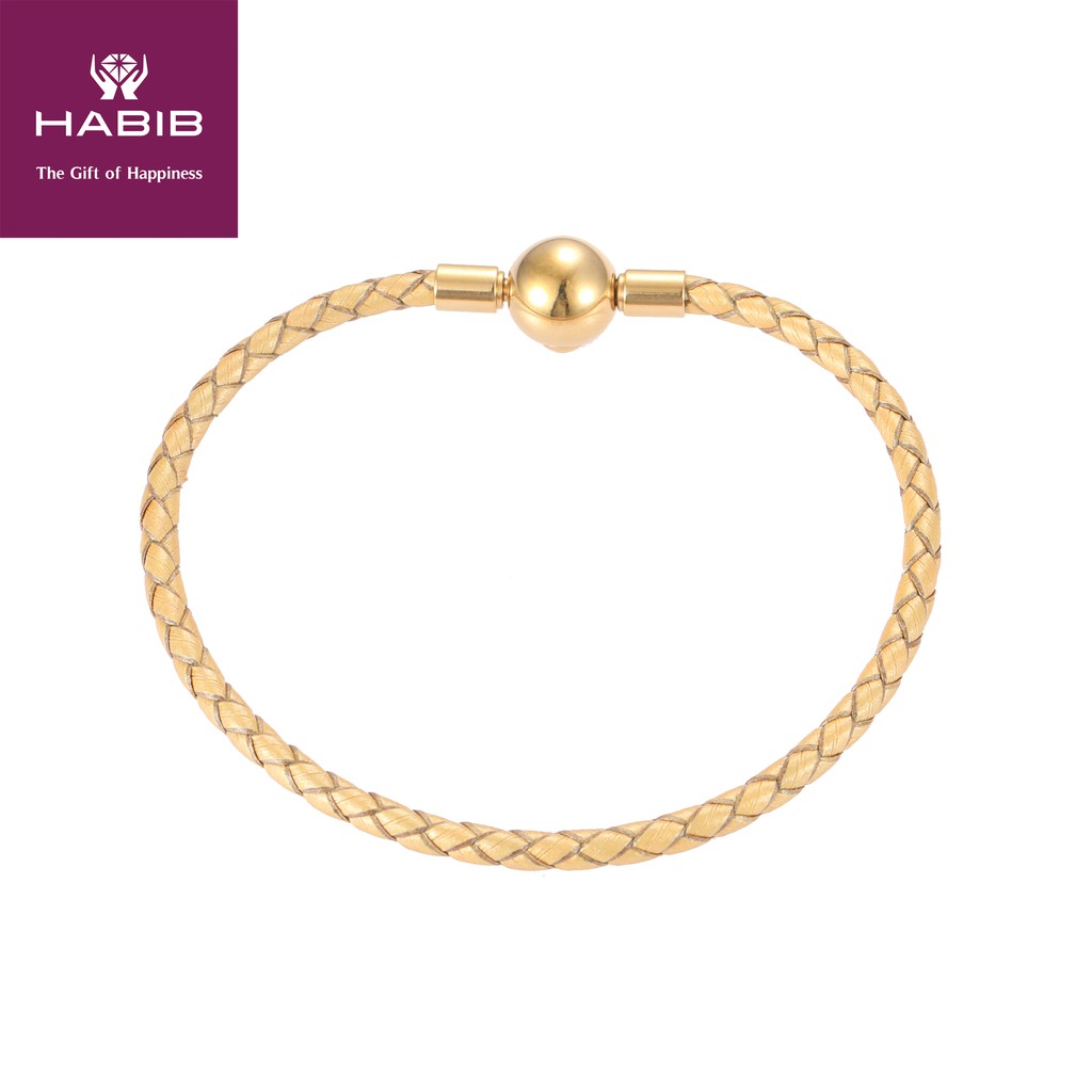 Habib Brass Bracelet Gold Colour Shopee Malaysia