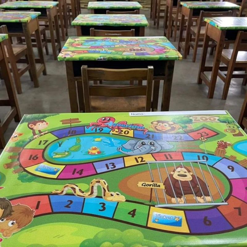 Alas Meja Sekolah Rendah | Material banner | Hiasan kelas | Shopee Malaysia