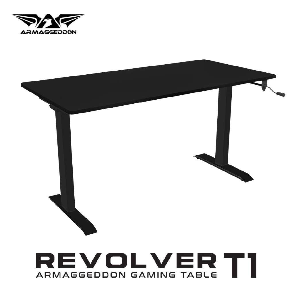 Armaggeddon Revolver T1 Manual Gaming Table | Height Adjustable | Klang Valley Only | 1 Year Warranty