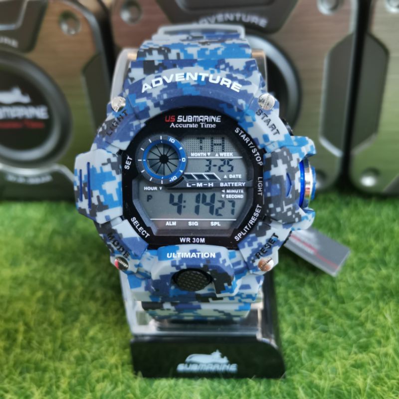 Buy Jam Askar Submarine Tp 1504 Original Digital Watch Army Navy Airforce Jam Tangan Army Seetracker Malaysia