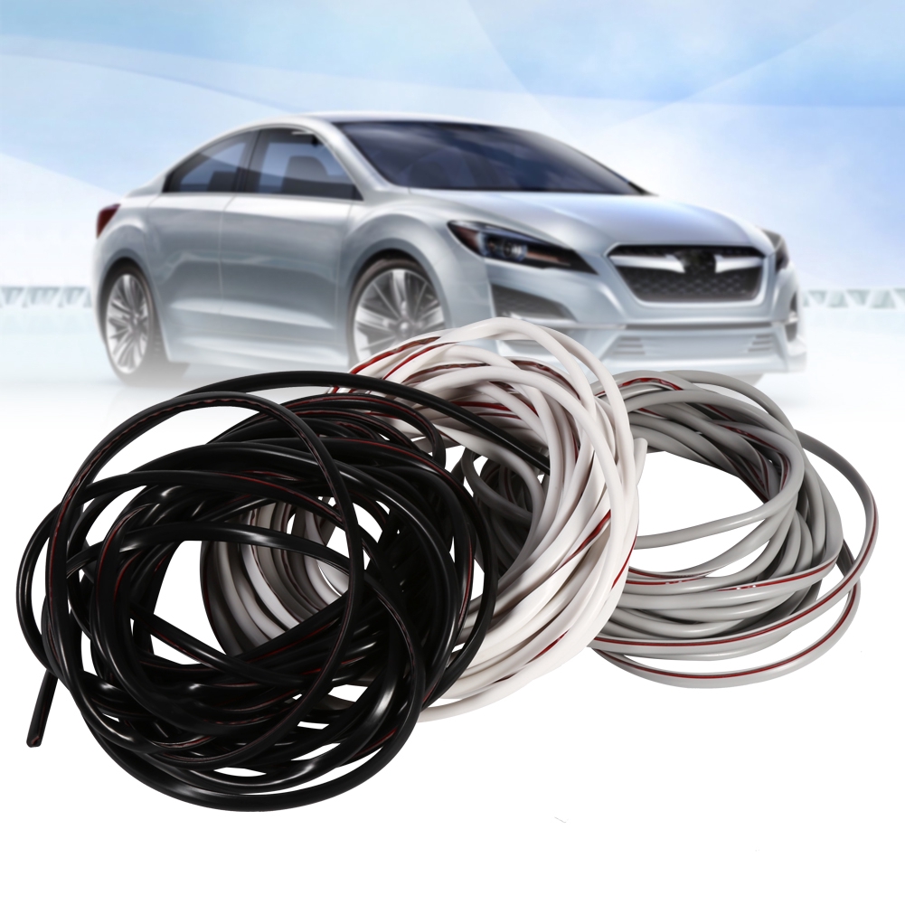 5m Car Door Moulding Rubber Strip Trim Edge Protector Cover