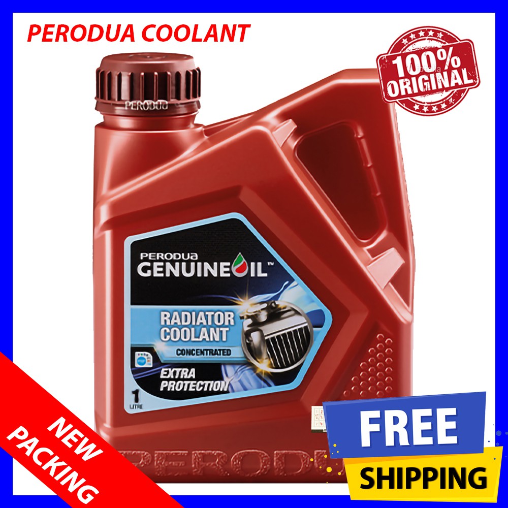 NEW (100% Original) Perodua Coolant (1L) RED MYVI ALZA VIVA BEZZA 