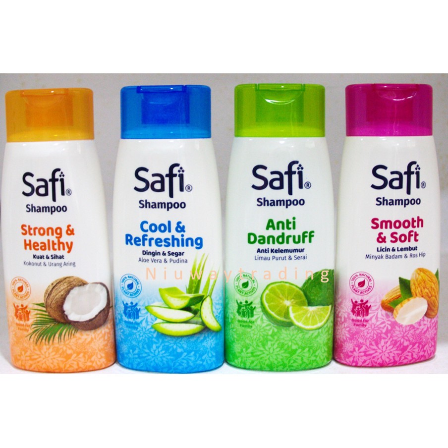 hair smoothing minyak rambut anti dandruff shampoo SAFI SYAMPOO BIO-NUTRIX  360G | Shopee Malaysia