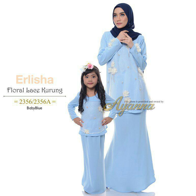 5 WARNA BAJU RAYA SET SEDONDON IBU DAN ANAK Erlisha 5 WARNA BAJU RAYA SET SEDONDON IBU DAN ANAK Erlisha