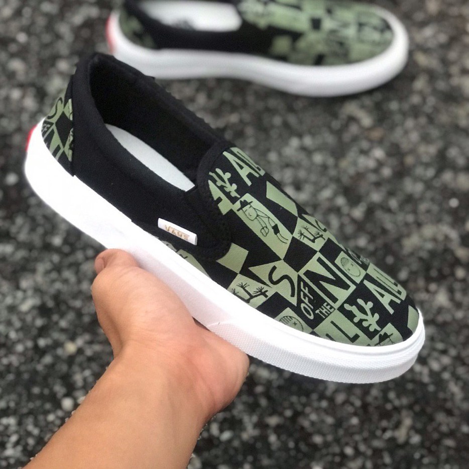vans slip on 44