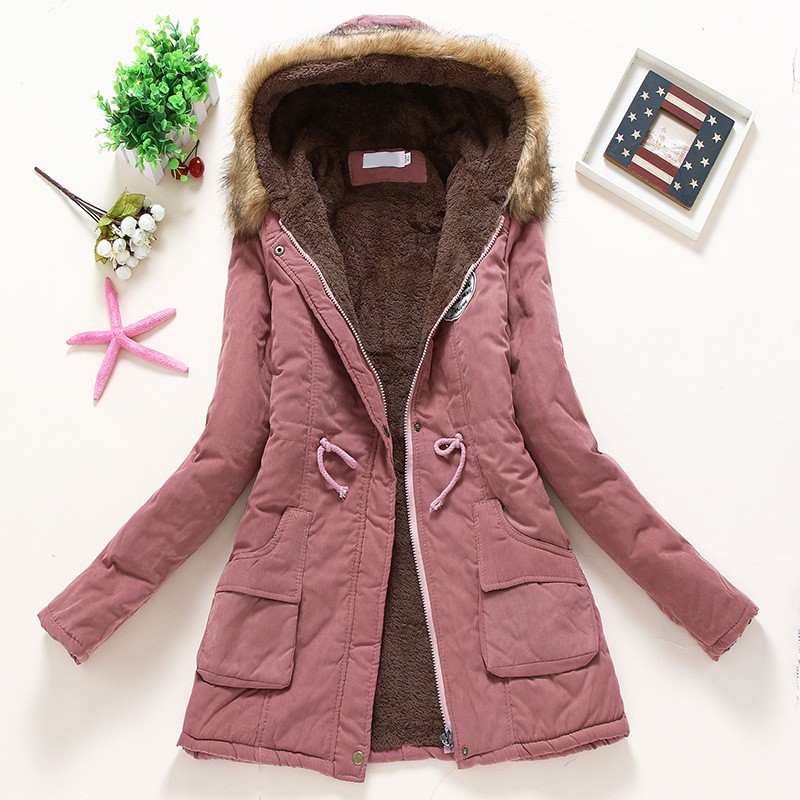 womens warm hooded coats