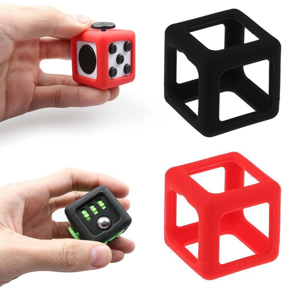 fidget cube with case