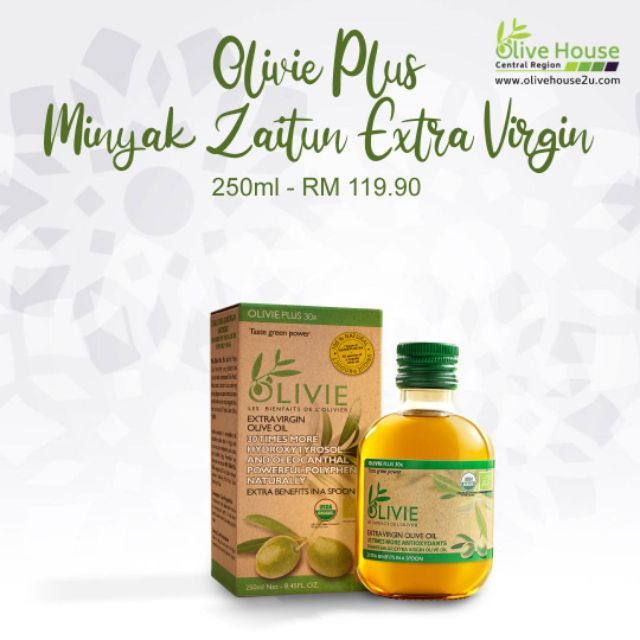 Freegift Minyak Zaitun Olivie Plus 30x 250ml Pati Minyak Zaitun Asli Extra Virgin Olive Oil Olive House